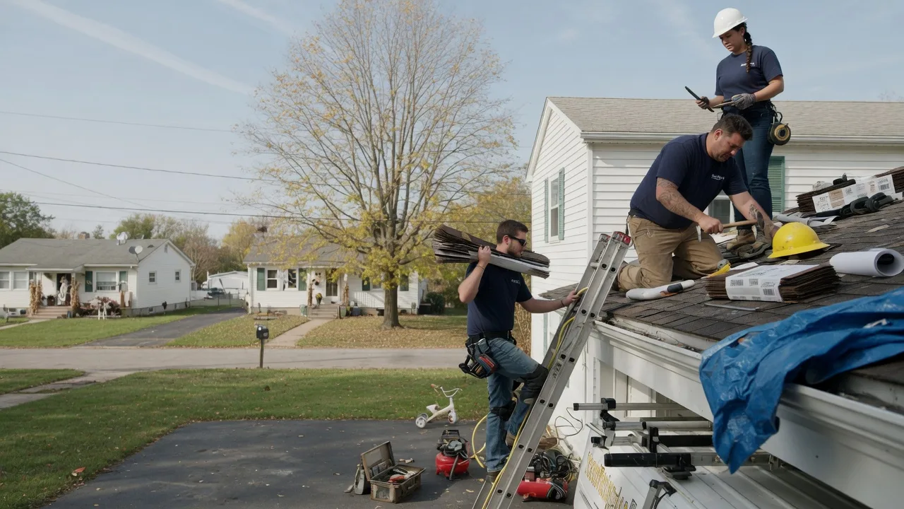 Local Roofing Contractors in Centerpoint, IN near me